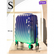 Умный чемодан  5311-20, 46.2 л, размер S, синий VALORI