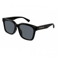 Солнцезащитные очки , квадратные, оправа: пластик, с защитой от УФ, черный Gucci