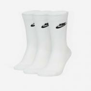 Носки , 3 пары, размер 41-45, белый Nike