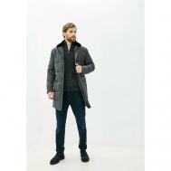 куртка , демисезон/зима, размер 58, серый BAZIONI