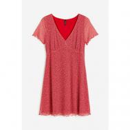 Платье , размер 48, красный H&M