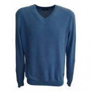 Пуловер , размер L, голубой FYNCH-HATTON