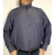 Рубашка , размер 3XL, синий CASTELLI