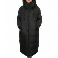 куртка  зимняя, силуэт прямой, карманы, ветрозащитная, влагоотводящая, стеганая, размер 52, черный Не определен