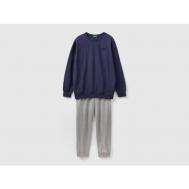 Пижама , лонгслив, брюки, размер XL United Colors of Benetton