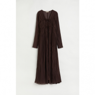 Платье , размер XXL, коричневый H&M