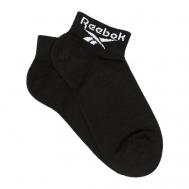 Носки  унисекс  CL FO Ankle Sock 3P, 3 пары, размер XL, черный Reebok