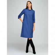 Платье , размер 56, голубой VISERDI
