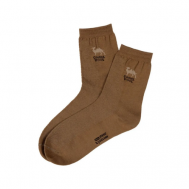 Носки , размер 31 (размер обуви 44-45), коричневый doctor tm