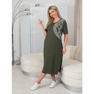 платье , размер 56, зеленый Cool Look