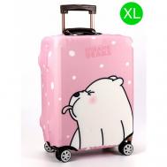 Чехол для чемодана , размер XL, розовый Ledcube
