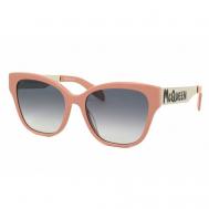 Солнцезащитные очки , бабочка, оправа: пластик, градиентные, для женщин, розовый Alexander McQueen