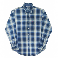 Рубашка , размер L (ворот 41-42), синий West Rider