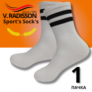 Носки , 2 пары, размер 41-47, белый Vinsant Radisson