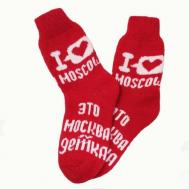 Носки , размер 36-40, красный Рассказовские носки