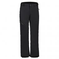 брюки  Colman, карманы, регулировка объема талии, утепленные, водонепроницаемые, размер 48, черный Icepeak