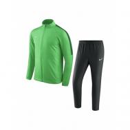 Костюм , размер S, черный, зеленый Nike