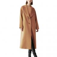 Пальто  , размер 42, коричневый Pennyblack