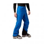 Горнолыжные брюки , карманы, мембрана, регулировка объема талии, водонепроницаемые, размер 56, синий Stayer