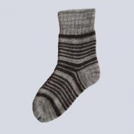 Мужские носки  Шерстяные носки, 1 пара, классические, вязаные, утепленные, воздухопроницаемые, на Новый год, на 23 февраля, размер 42/44, коричневый, серый Наши носки
