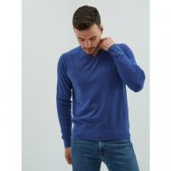 Пуловер , размер M, голубой MANAFOFF