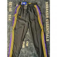 брюки  NBA Lakers, размер S, желтый, черный Nike