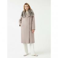 Пальто  , размер 40, серый Pompa
