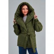куртка  , размер 58, зеленый D`imma Fashion Studio