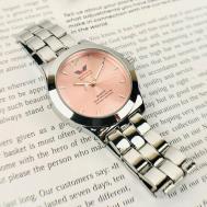 Наручные часы  Часы наручные женские  серебристый, розовый, серебряный, розовый NOPRINTS