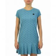 Платье , размер XL, голубой NAKETANO