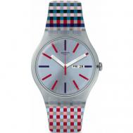 Наручные часы   "CHERRYBERRY" suow709. Оригинал от официального представителя., серый, белый Swatch