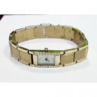Наручные часы  90541 женские, кварцевые, корпус золото, 585 проба, бриллиантбелый Royal Time