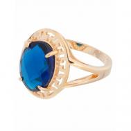 Кольцо помолвочное , шпинель, размер 16, темно-синий Lotus Jewelry