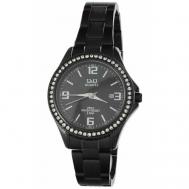 Наручные часы  Часы наручные женские  CA07-803 Гарантия 1 год, черный Q&Q