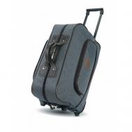 Сумка дорожная тележка для багажа  sh/051бор, 49 л, 26х37х51 см, плечевой ремень, с увеличением объема, бордовый SHANT MOSCOW