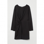 Платье , размер 38, черный H&M