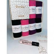 Носки , 6 пар, размер OneSize, черный, розовый, фиолетовый DMDBS