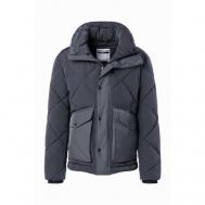 куртка , демисезон/зима, силуэт прямой, размер 50, синий Strellson