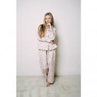 Пижама , размер 42, розовый Amelia Eden