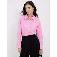 Рубашка  , повседневный стиль, размер L (RU 48)/170, розовый ZARINA