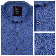 Рубашка , размер 2XL, синий Paolo Maldini