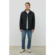 куртка-рубашка , демисезон/лето, силуэт прямой, карманы, водонепроницаемая, утепленная, стеганая, размер 46, черный Baon