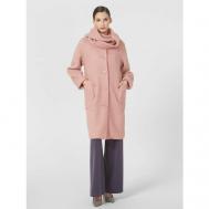 Пальто  , размер 52, розовый LO