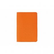 Обложка для личных документов  SAF 0439, натуральная кожа, отделение для карт, отделение для паспорта, отделение для автодокументов, оранжевый MOVELI