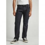 Джинсы , размер 30/32, серый, черный Pepe Jeans