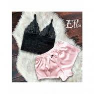 Пижама , размер 46, розовый Ella For Women