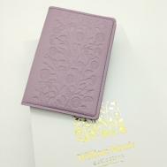 Обложка для паспорта , натуральная кожа, фиолетовый William Morris