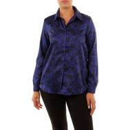 Рубашка  , размер 42, синий EMME MARELLA