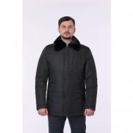 куртка , размер 64, черный YIERMAN