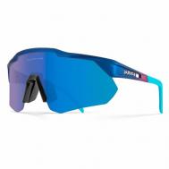 Солнцезащитные очки , сменные линзы, спортивные, ударопрочные, с защитой от УФ, поляризационные, синий Kapvoe
